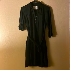 Black dress with 3/4 sleeves